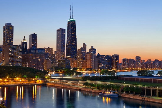 Skyline di Chicago