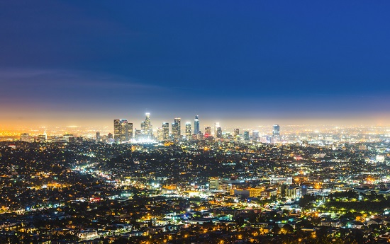Los Angeles in California