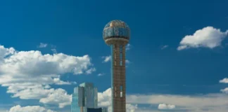 Reunion Tower: Vista Panoramica su Dallas