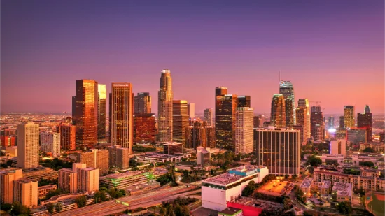 Los Angeles e paesaggi della California